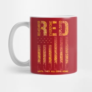 Red until they come home Mug